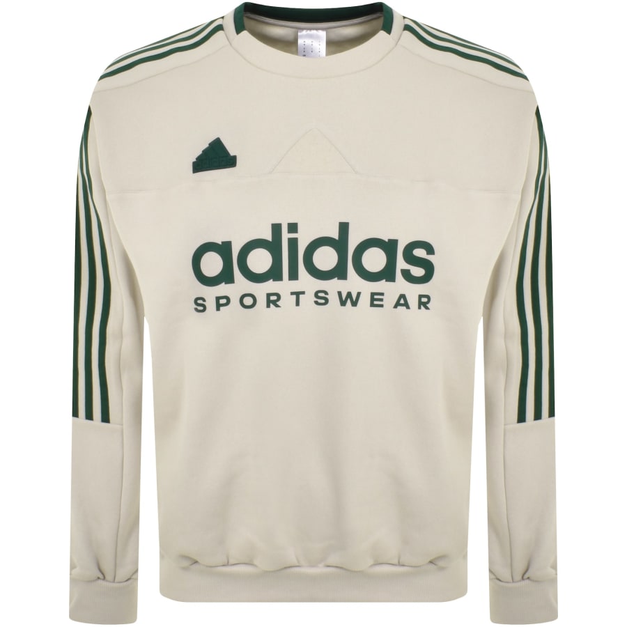 adidas Sportswear Tiro Fleece Sweatshirt Beige Mainline Menswear Australia